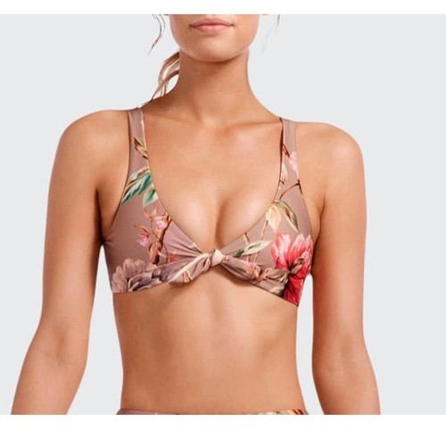 Nwt lou floral tie front - lou, tie-front