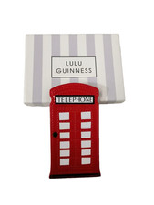 Lulu Guiness Telephone Box Mobile Phone Case/Holder Boxed