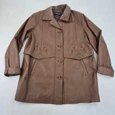MILAN LEATHER Jacket 20 Brown