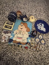 Vintage Tetley Tea Merchandise Teapot /Coasters/Mug/Figurines/Bag/BiscuitBarrel