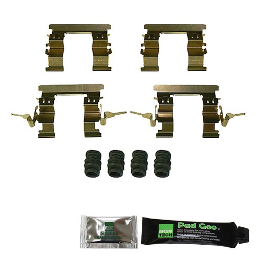 Front brake pad fitting kit - brake,