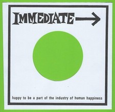 IMMEDIATE (black & white) REPRODUCTION RECORD COMPANY SLEEVES - (pack of 10)