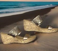 Giani Bernini Wedges 8.5 Rose