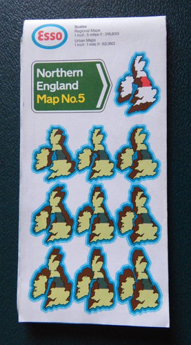 Esso northern england - map, no5
