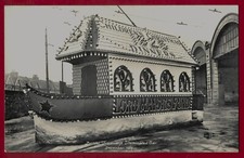 RP Bristol Tramways 1925 Decorated Illuminated Tram Car real photo postcard