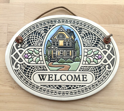 Trinity pottery welcome wall - pottery,