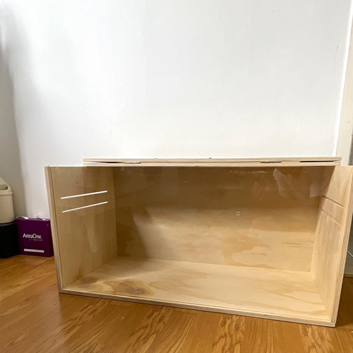 Wooden hamster cage - hamster,