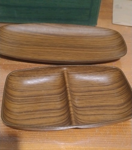 Serving tray caleppio teak - 2,