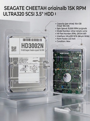 Seagate cheetah 184gb - seagate, 15k