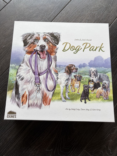 Dog park board - game,