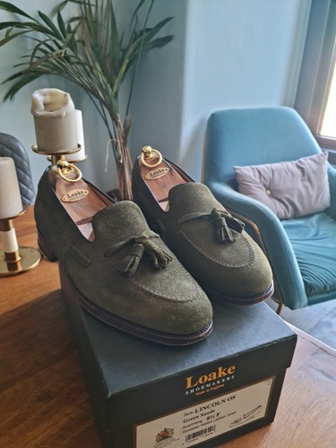 Loake men lincoln - men's, green