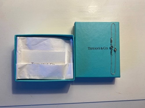 Tiffany diamond and - , sterling