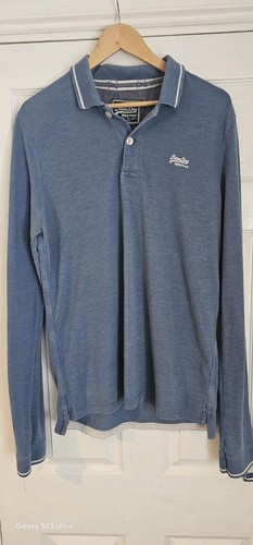 Mens blue superdry long - blue,