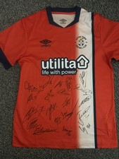 SIGNED LUTON TOWN FC SHIRT