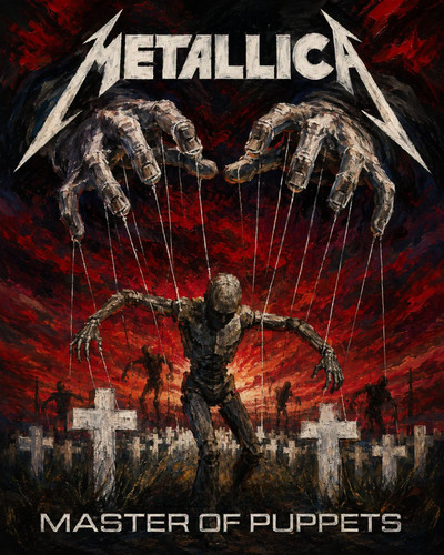 Metallica sew on patch - metallica,