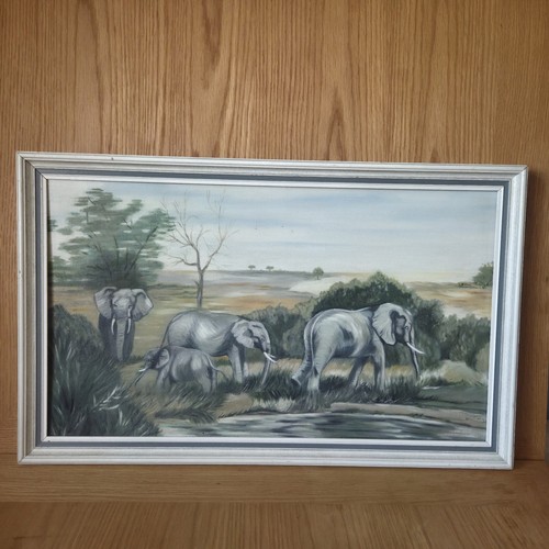 Vintage original oil painting - vintage,