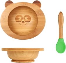 Baby Bowls with Suction Bamboo