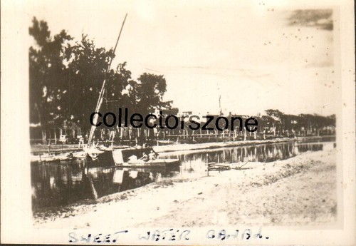 Ww2 egypt sweet water canal - ww2,
