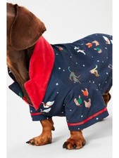 Rosewood Joules Luxury 12 Days of Christmas Woodland Dog Pyjamas - NQP
