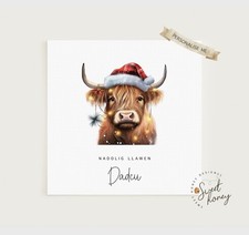 Welsh personalised christmas