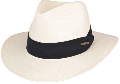 Mens white panama hat - white,