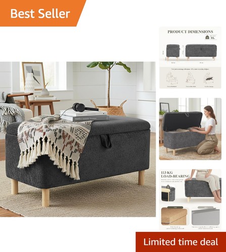 Large ottoman storage box - large, 80l