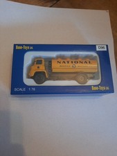 NIB Base Toys 1:76 D96 Leyland Super Comet Twin Axle Tanker National Benzole