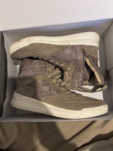 Khaki and green