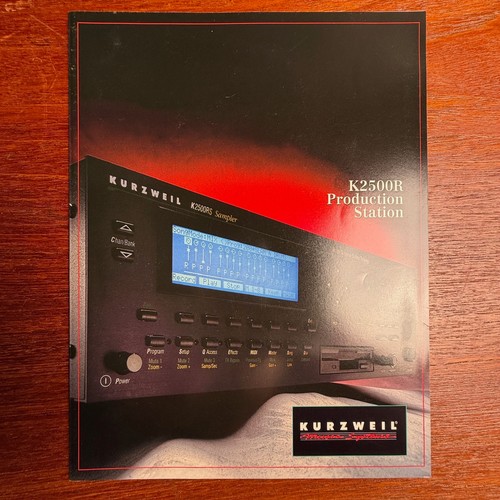 Vintage kurzweil k2500r - kurzweil,