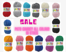 Cygnet Pato Chunky Kniting wool yarn 100% Acrylic 100g Ball