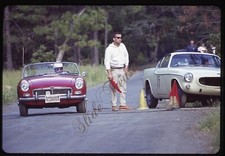 MG Volvo P1800 Car Race Flag
