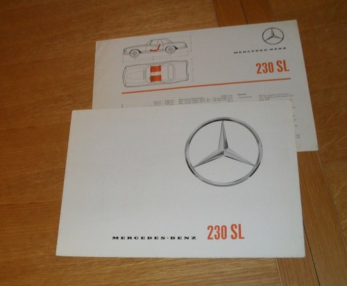 Mercedes 230sl fold out - mercedes,