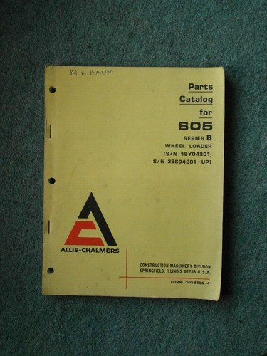 Allis chalmers 605 wheel - 605-b,