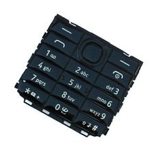 Nokia Asha 301 outer numeric keypad black keys front buttons RM-840 Genuine