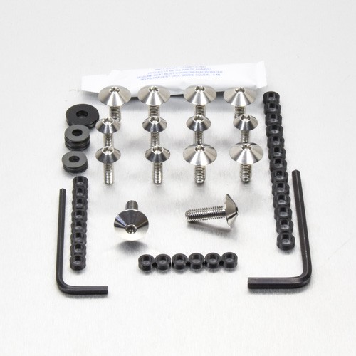 Stainless steel fairing - steel, kit