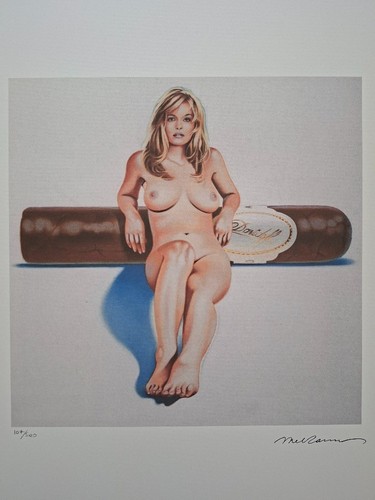 Mel ramos signed lithograph - mel,