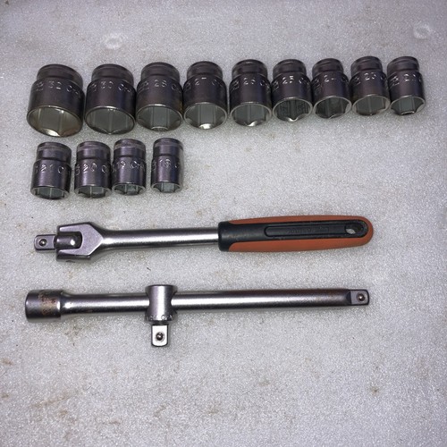 Bahco socket set piece - set,