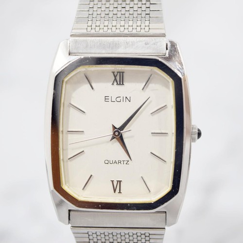 Elgin 1980s tonneau - elgin, watch