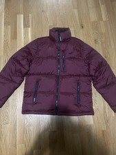Mens Burgundy Hollister Puffer