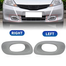 Front Bumper Fog Light Lamp Cover Bezel Grille Trim for HONDA FIT JAZZ 2012~2015
