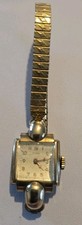 Vintage Ladies Cyma Wind Up Cocktail Watch On Expandable Strap