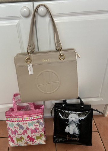Harrods westie tote - harrods,