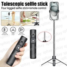 Universal Foldable Extendable Bluetooth Wireless Selfie Stick Tripod For iPhone