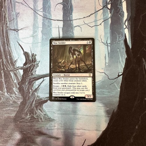 Woe strider commander - woe, r
