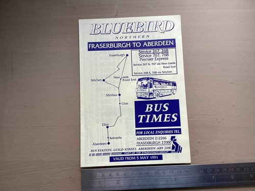 Northern scottish bluebird bus - northern,