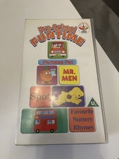 Pre-school Fun Time VHS Video 1992 