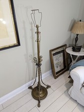 Antique Art Nouveau Brass and