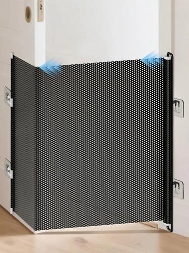 Retractable stair safety gate - stair,
