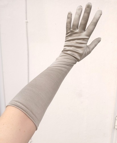 Dents 1990s long grey - dents, stretch