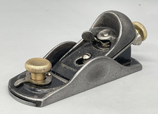 Vintage Stanley Adjustable Mouth Block Plane Woodworking Old Tool Made England